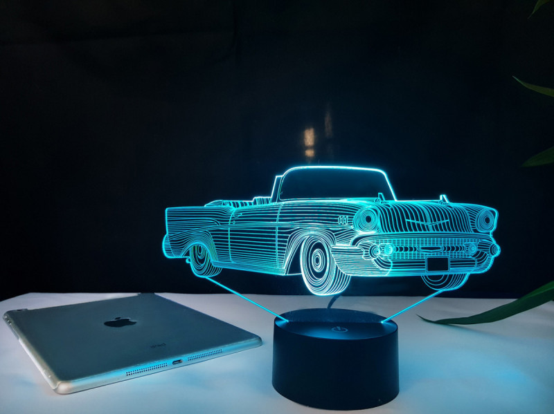 

3D светильник ночник "Автомобиль 20" 3DTOYSLAMP