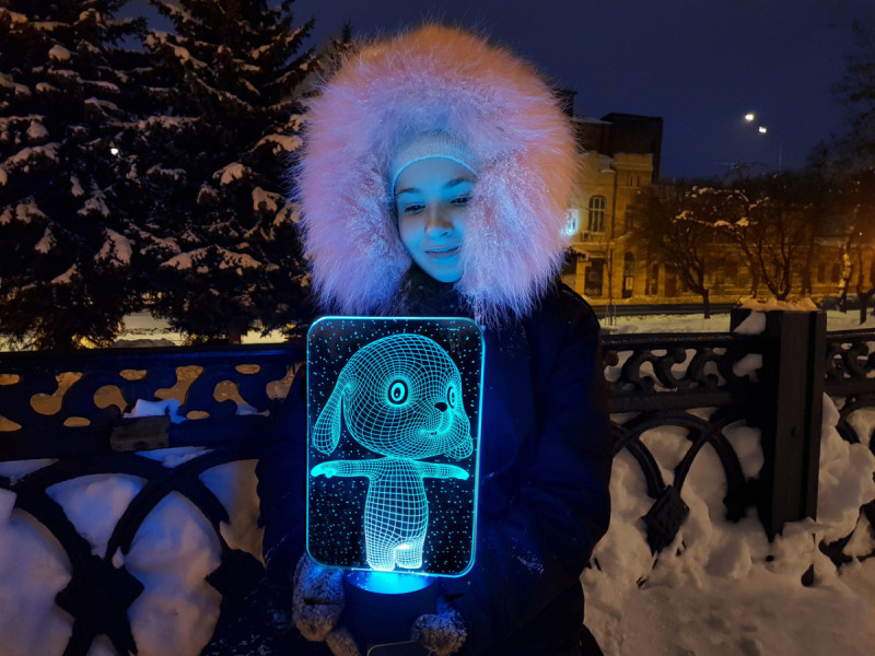 

Детский ночник "Зайка" 3DTOYSLAMP