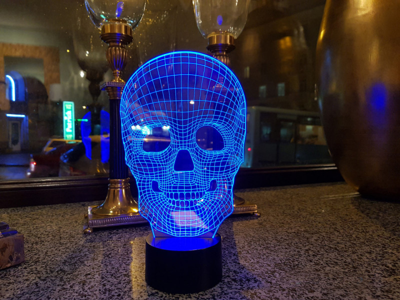 

3D ночник "Череп 4" 3DTOYSLAMP