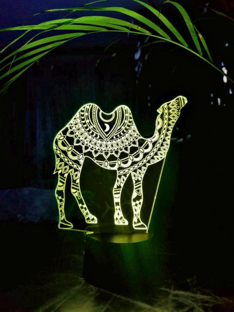

3D светильник 3DTOYSLAMP Верблюд