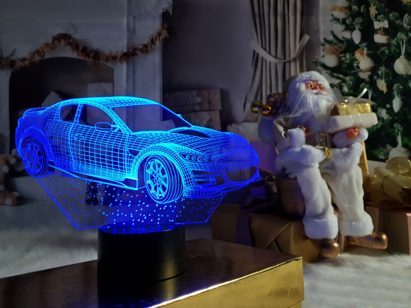 

Детский ночник - светильник "Автомобиль 6" 3DTOYSLAMP