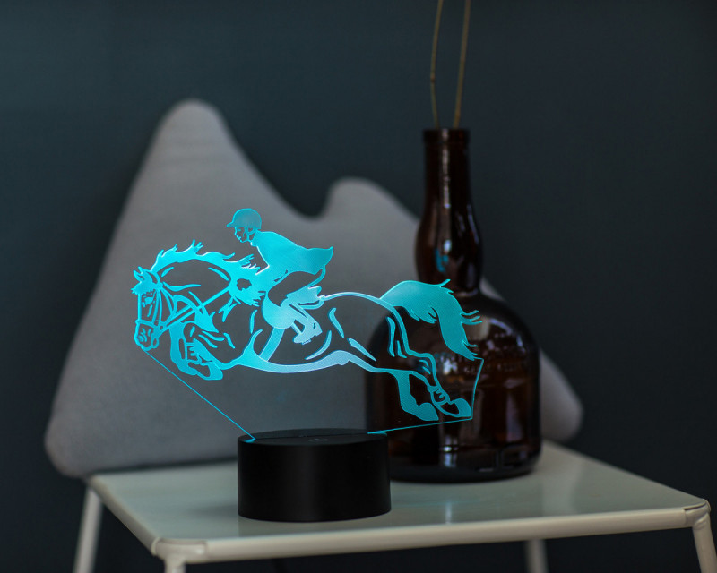 

3D светильник "Конный спорт" 3DTOYSLAMP