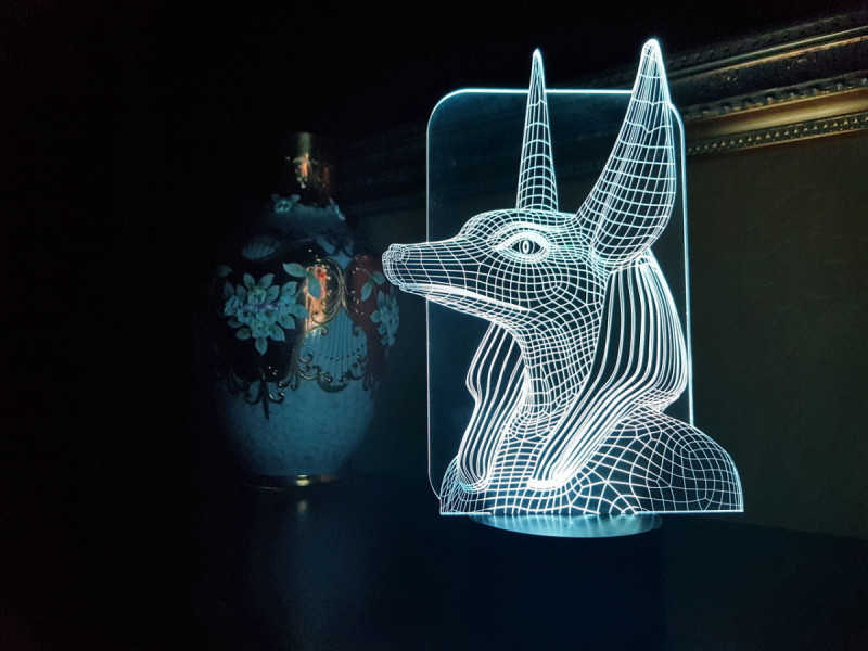 

Детский ночник - светильник "Анубис" 3DTOYSLAMP