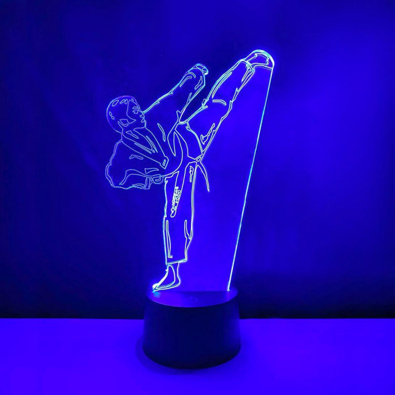 

3D ночник "Каратист" 3DTOYSLAMP