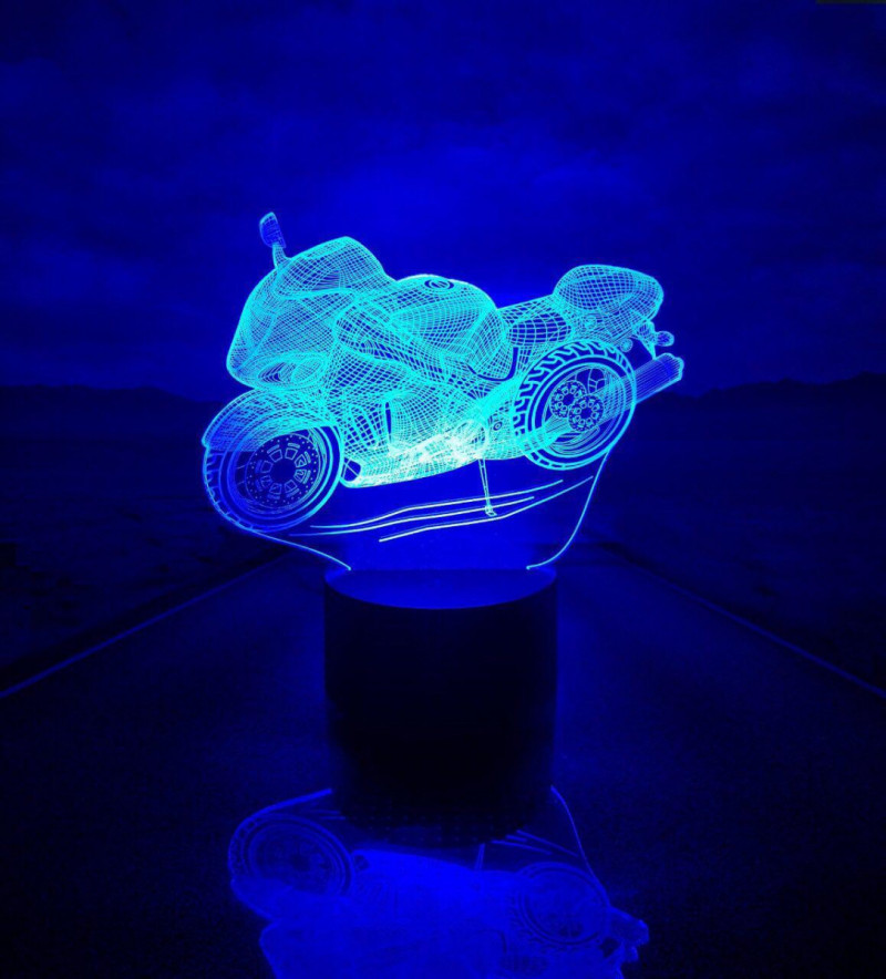 

Сменная пластина для 3D светильников "Мотоцикл" 3DTOYSLAMP 1409939265