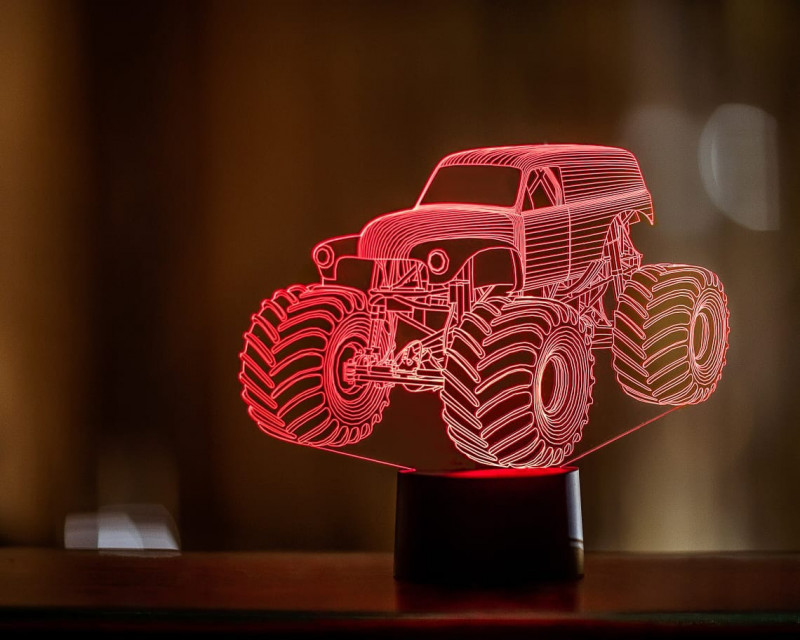 

3D светильник "Автомобиль 38" 3DTOYSLAMP