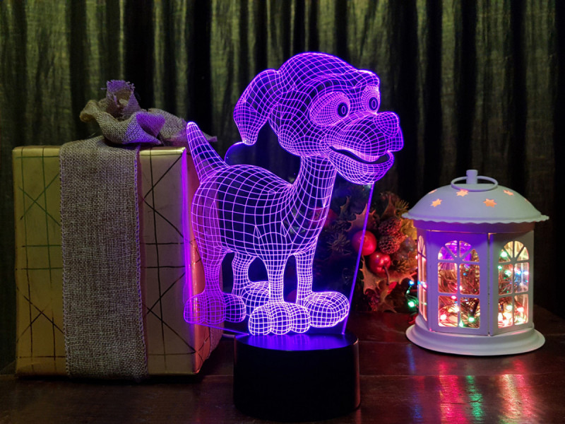 

Детский ночник "Дружок" 3DTOYSLAMP