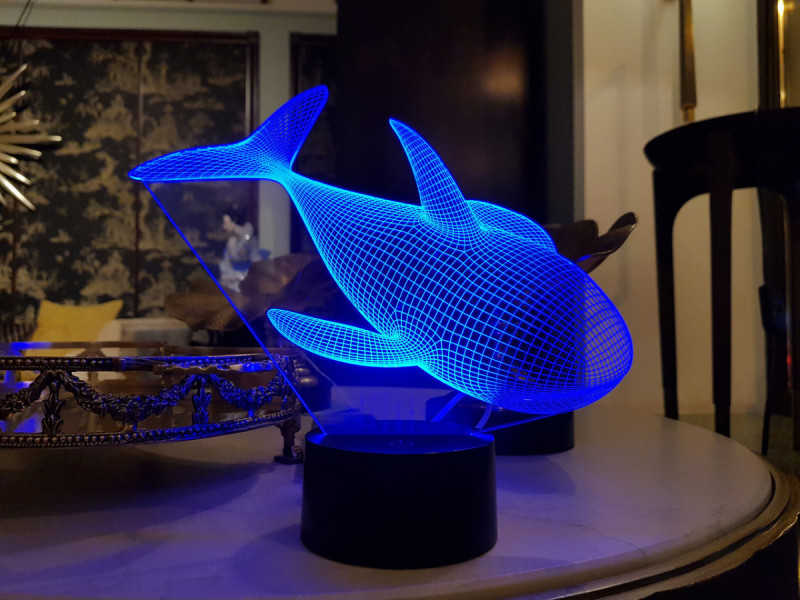

Детский ночник - светильник "Касатка" 3DTOYSLAMP