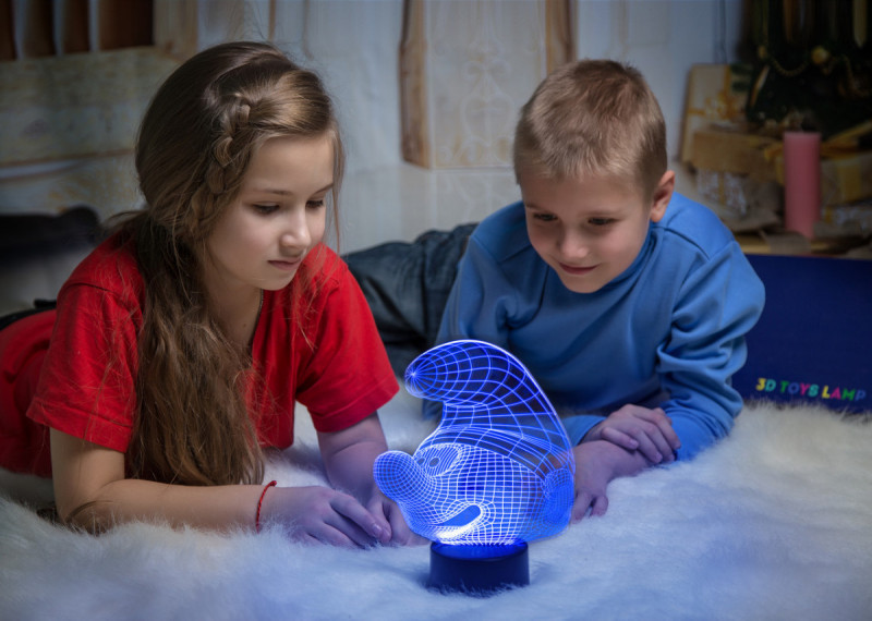 

Детский ночник "Смурфик" 3DTOYSLAMP