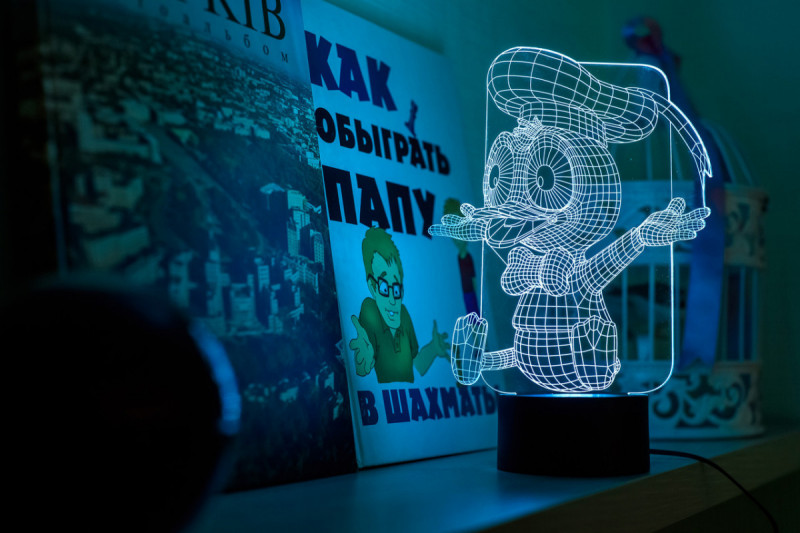 

Детский ночник "Утенок" 3DTOYSLAMP