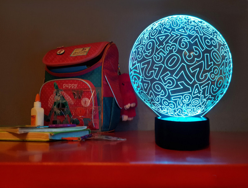 

3D ночник "Цифры" 3DTOYSLAMP