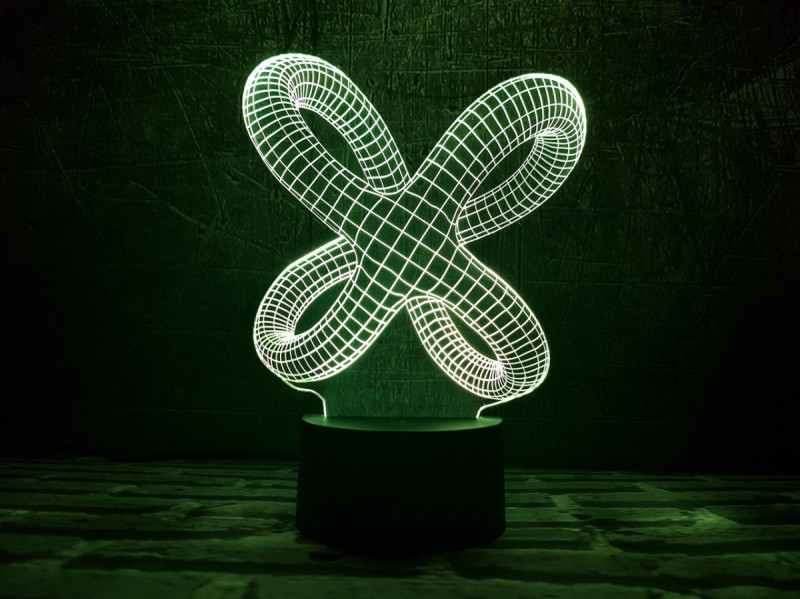 

Сменная пластина для 3D ночника в виде цикличности 3DTOYSLAMP