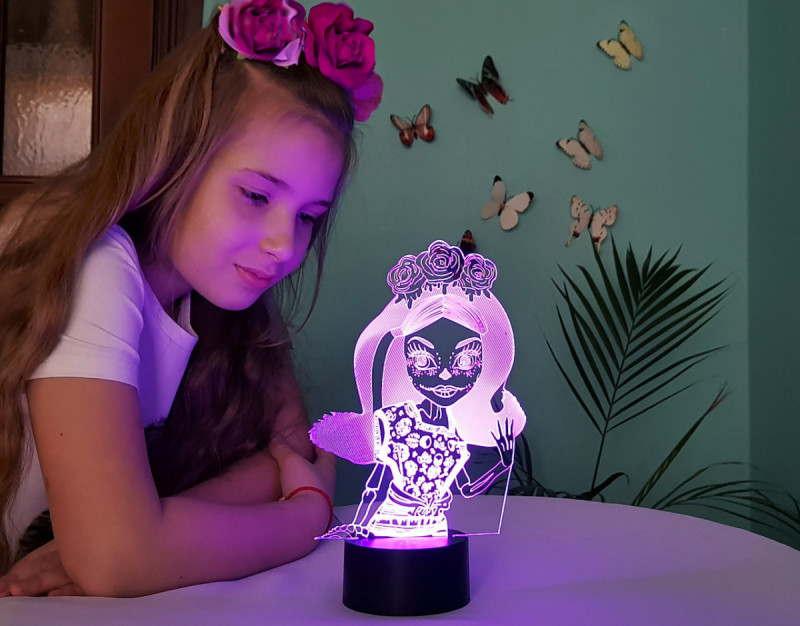 

Детский ночник - светильник "Монстер Хай 2" 3DTOYSLAMP