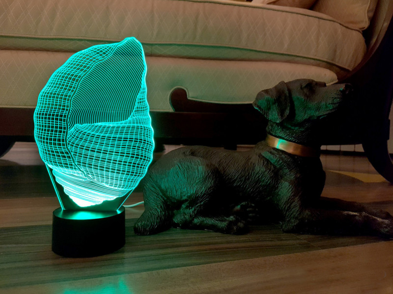 

Детский ночник - светильник "Ракушка" 3DTOYSLAMP