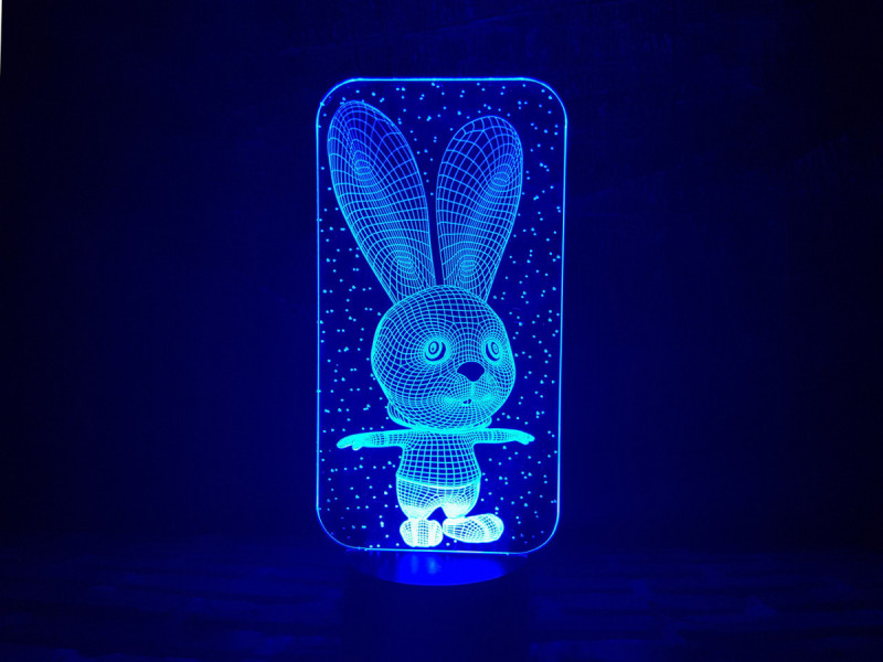 

Детский ночник "Зайчик" 3DTOYSLAMP