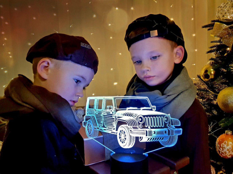 

Ночник 3D светильник "Автомобиль 22" 3DTOYSLAMP