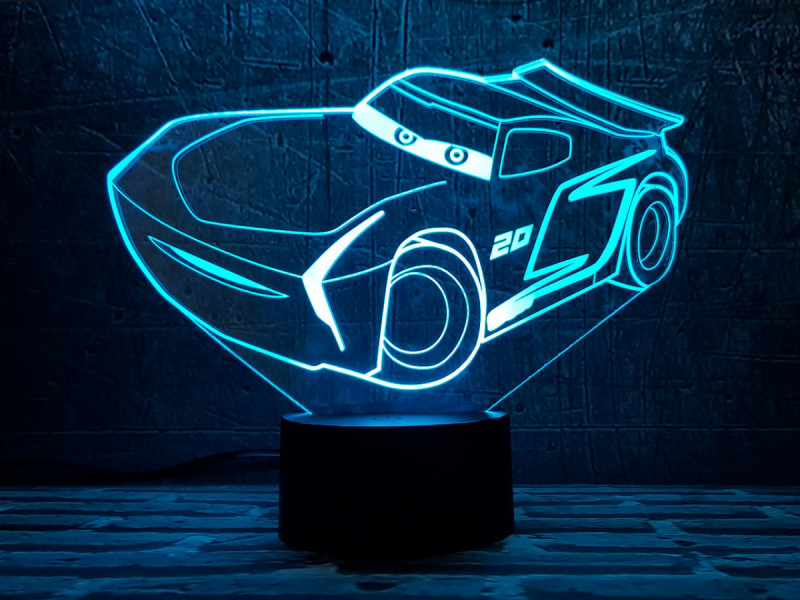 

Детский ночник - светильник " Автомобиль 25 " 3DTOYSLAMP