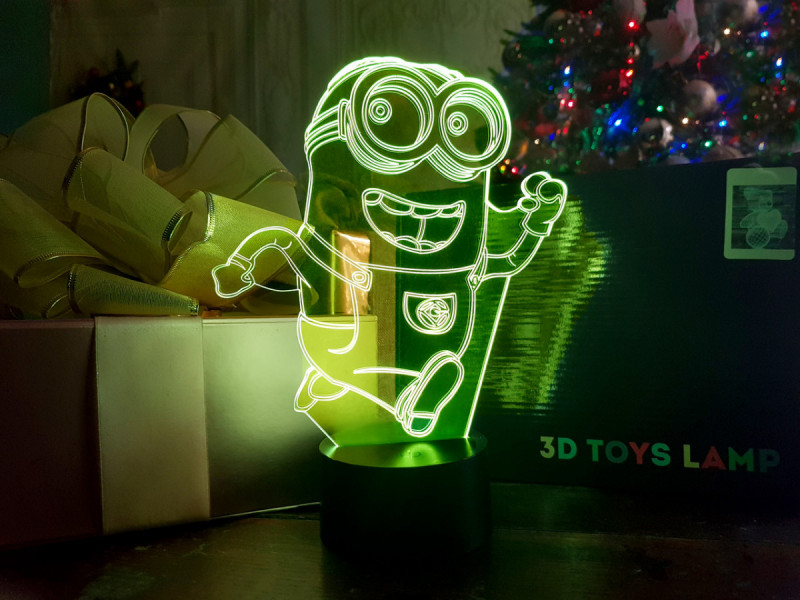 

Детский ночник "Миньон" 3DTOYSLAMP