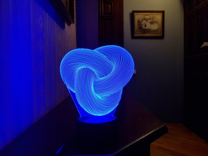 

3D светильник "Уроборос" 3DTOYSLAMP