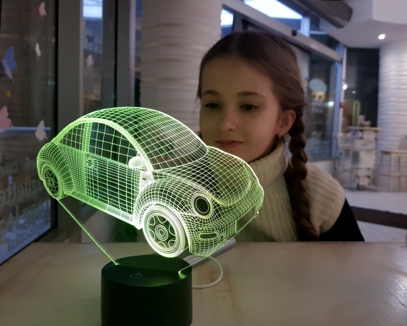 

Сменная пластина для 3D светильников "Автомобиль 14" 3DTOYSLAMP
