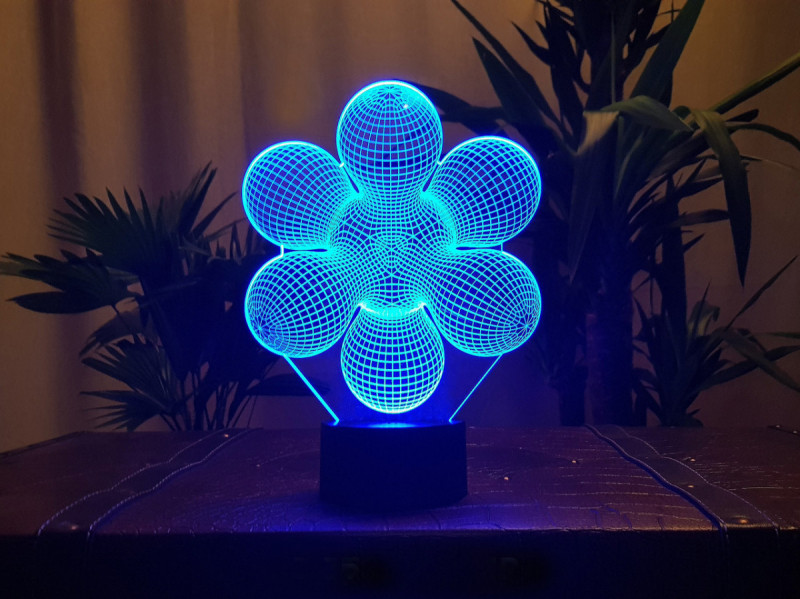 

Детский ночник - светильник "Начало" 3DTOYSLAMP