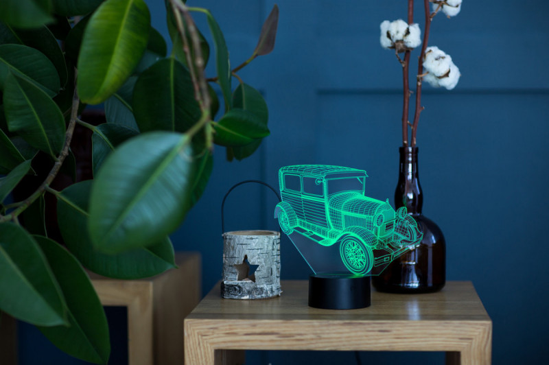 

Детский ночник - светильник " Автомобиль 33 " 3DTOYSLAMP