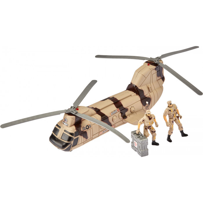 

Игровой набор andquot;Z military teamandquot; ZIPP Toys 1828-91 (Транспортный вертолет Чинук)