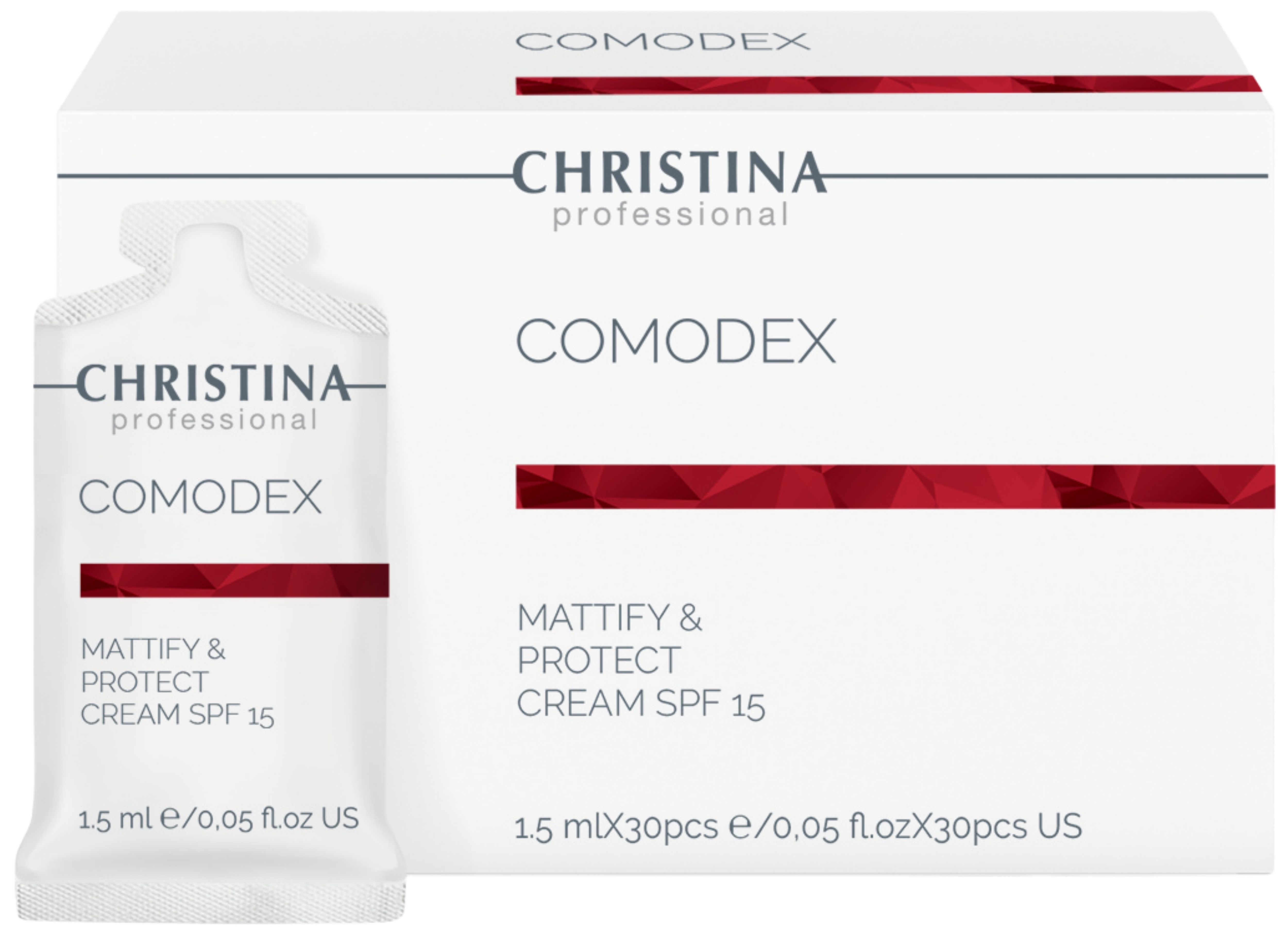 Матирующий защитный крем Christina Comodex Mattify & Protect Cream SPF ...