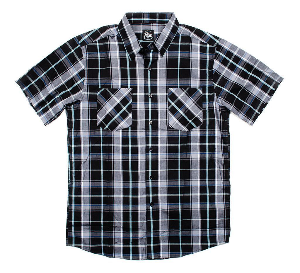 

Рубашка REVOL S/S Black/White/Blue SU14, Рубашка REVOL S/S Black/White/Blue SU14 (XXS)