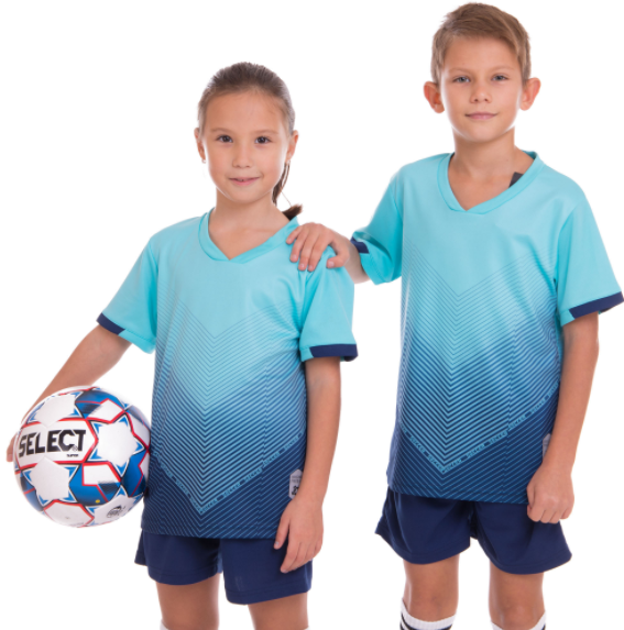 

Форма футбольная детская SP-Sport 2XS (рост 130) D8832B Голубо-синяя (IN07366)