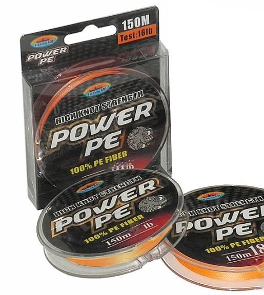

Шнур рыболовный Fishing ROI Power PE100% #2.0/24lb 150 м Orange