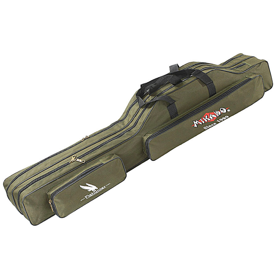 

Чехол Mikado UWD-12003G-W для 3 удилищ с катушками 140 см Green