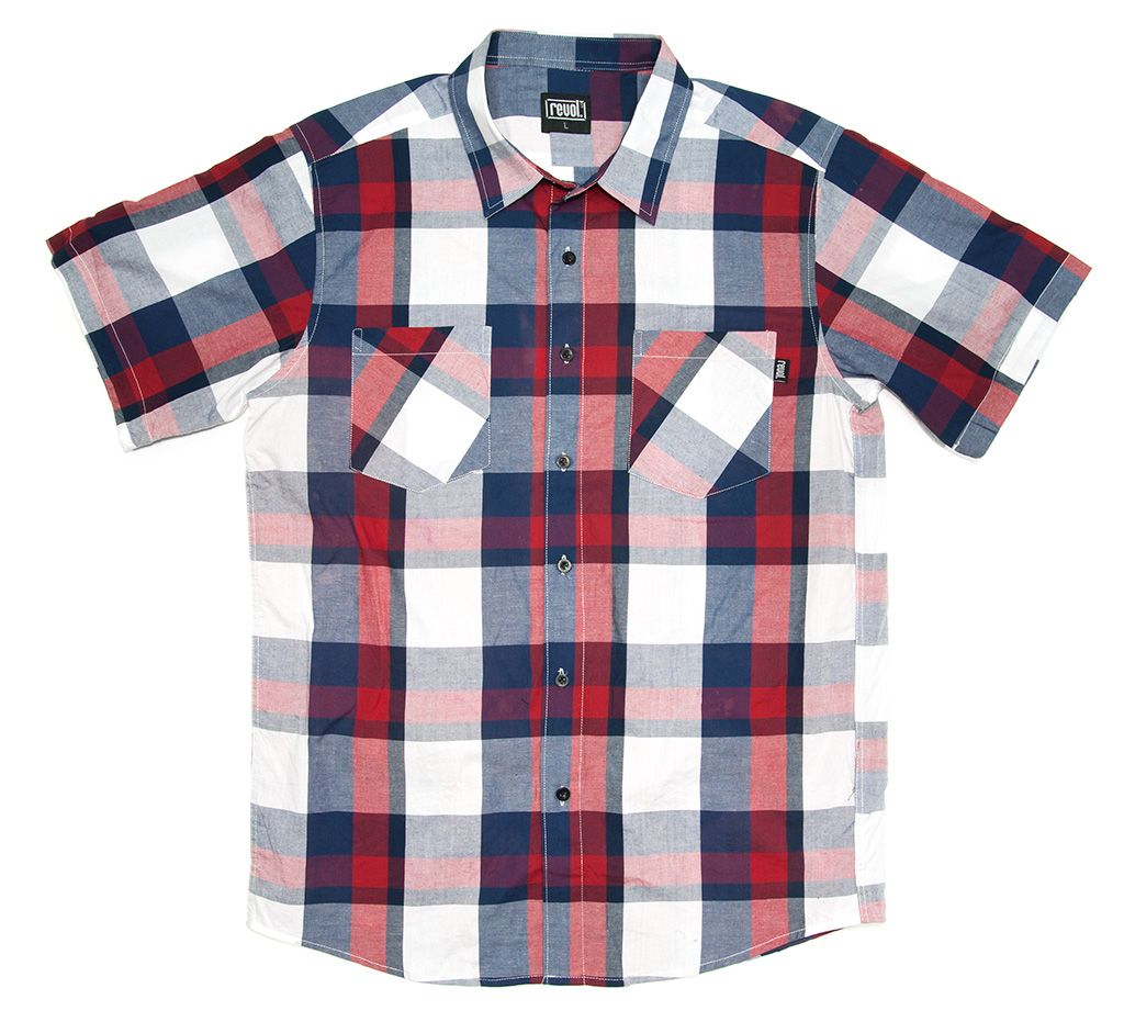 

Рубашка REVOL S/S Red/Navy/White SP14, Рубашка REVOL S/S Red/Navy/White SP14 (XXS)