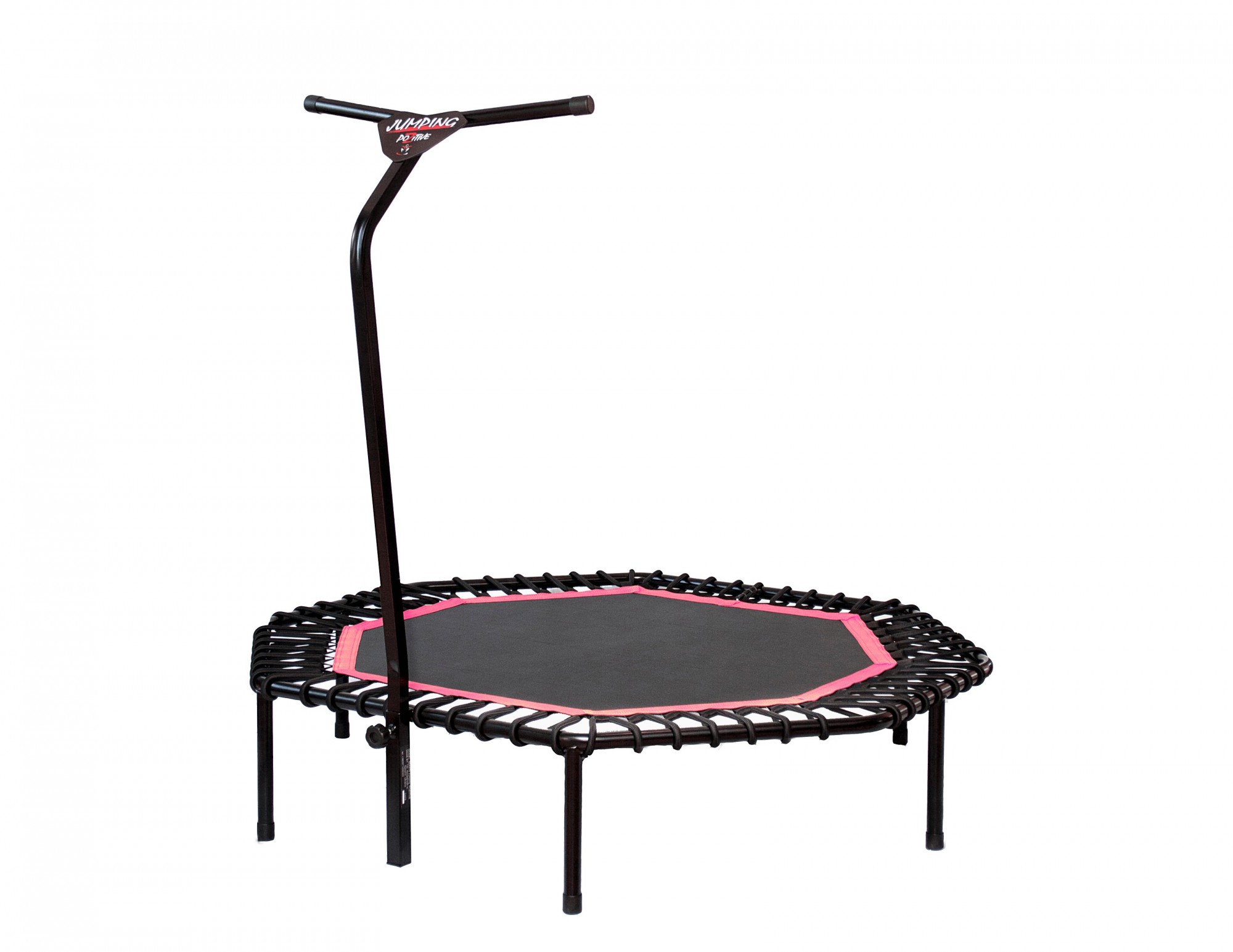 

Батут для фитнеса Jumping Pozitive 8SA579 130 см*120 см*30 см с розовой окантовкой