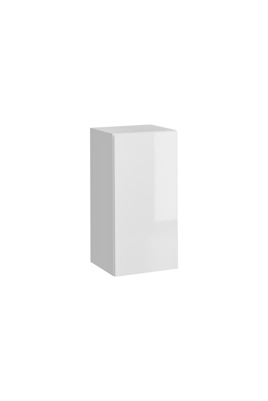 

Шафка Blox вертикальна ASM 28 WW BX SW25 корпус - білий мат фронт - білий глянець 35x70x32