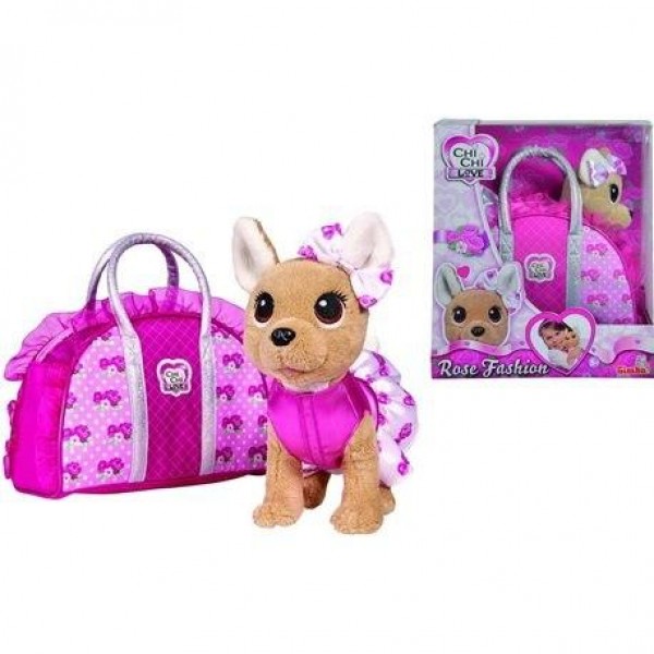 

Собачка Simba Toys Chi Chi Love Чихуахуа Розовая мода с сумочкой
