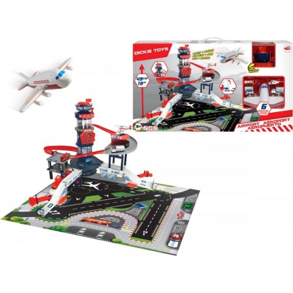 

Детский игровой набор Dickie Toys Аэропорт со звуковыми и световыми эффектами