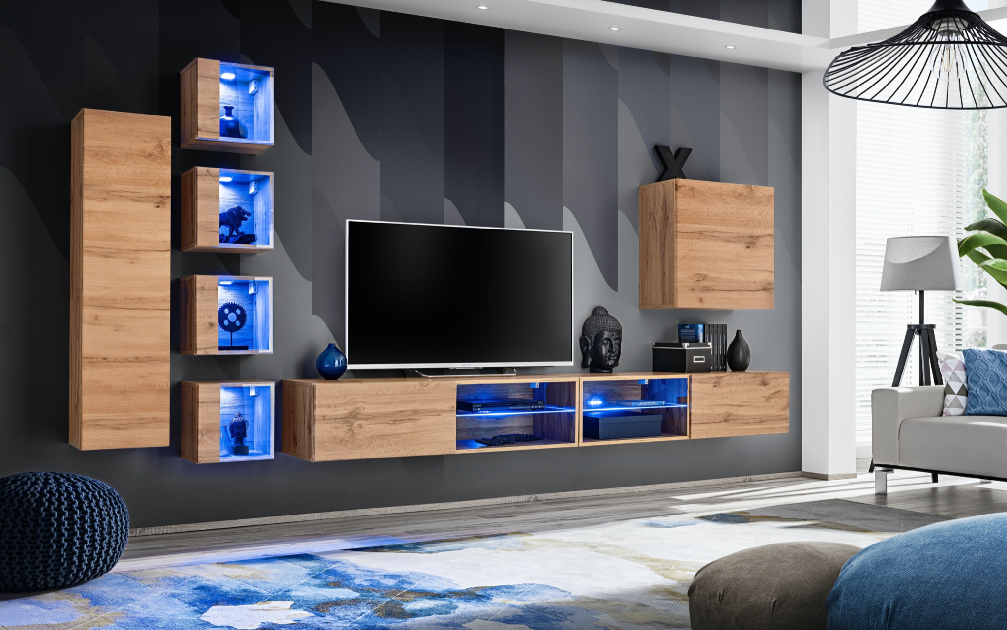

Меблева стінка Switch XXVI ASM WT SW 26 дуб вотан