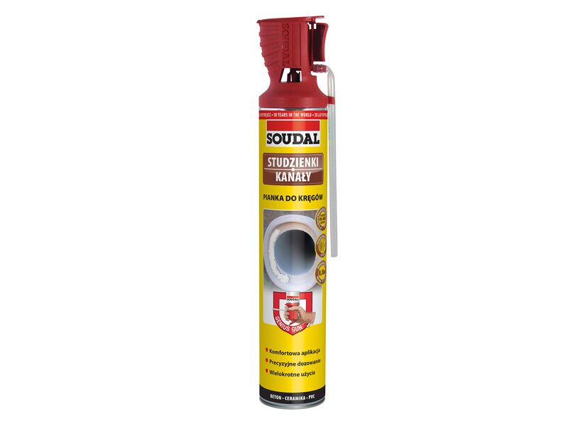 

Пена для колодцев Soudal 750 мл brunnenschaum [000010000000750S00]