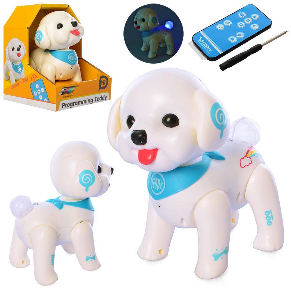 

Собачка на радиоуправлении A-Toys 14 см + звуковые эффекты А-K19