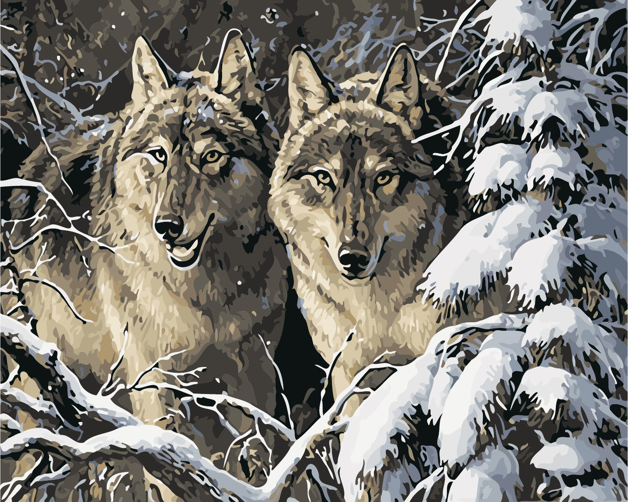 

Картина за номерами "Полювання" ArtStory 50х40 см Разноцветный 000169080