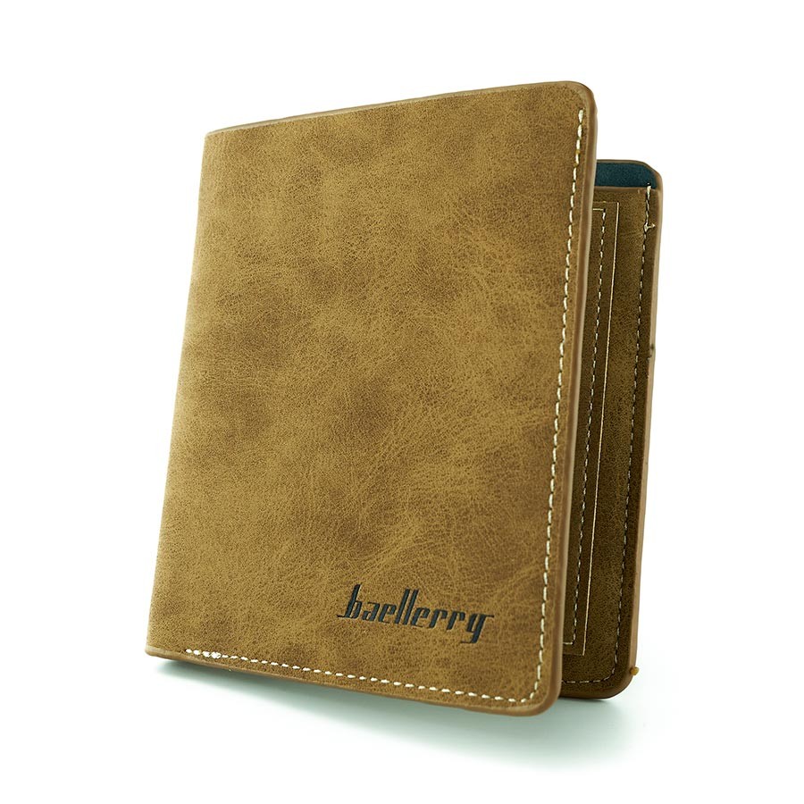 

Унисекс кошелёк Baellerry Suede Mini(V) Светло-коричневый