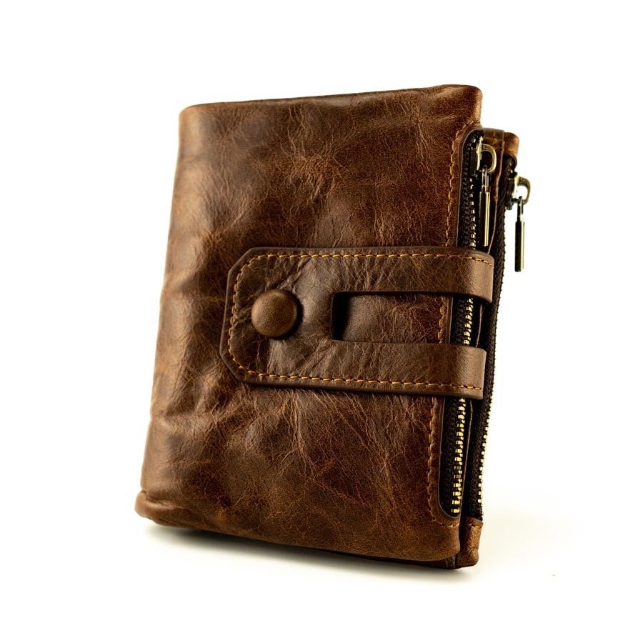 

Мужское кожаное портмоне Baellerry Prime Leather Коричневый