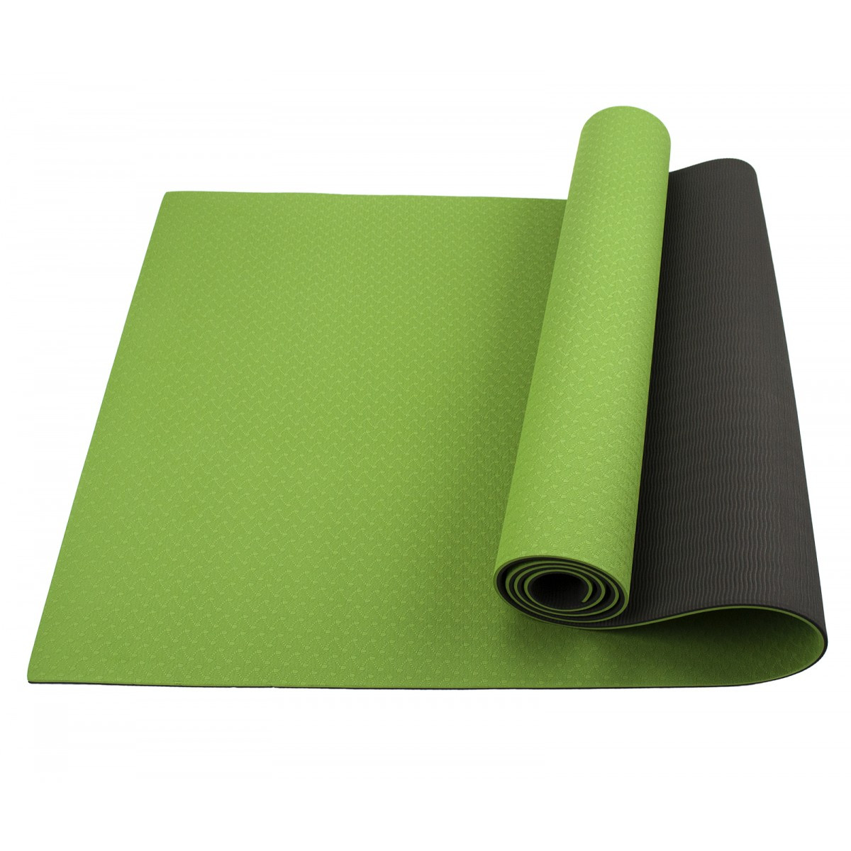 

Коврик для йоги и фитнеса Sportcraft TPE 6 мм Green/Black ( ES0021 )
