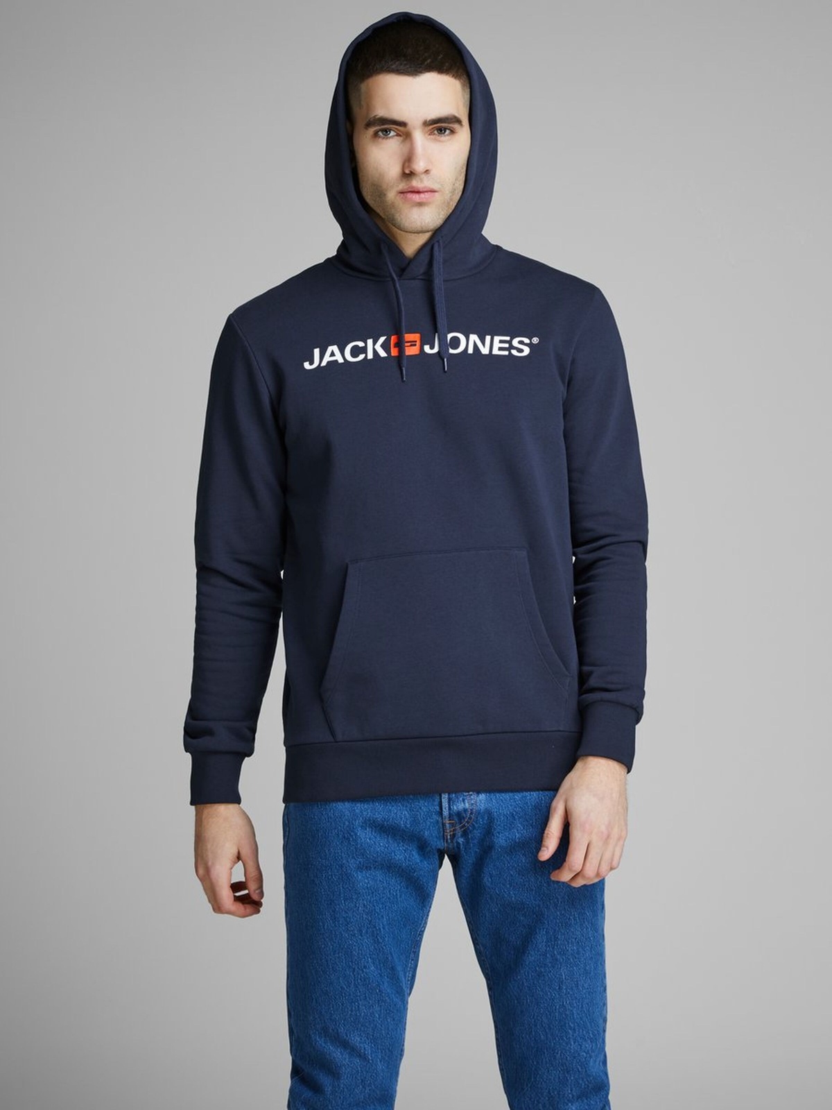 

Толстовка Jack & Jones  Темно-синий 12137054Navy, Толстовка Jack & Jones L Темно-синий 12137054Navy