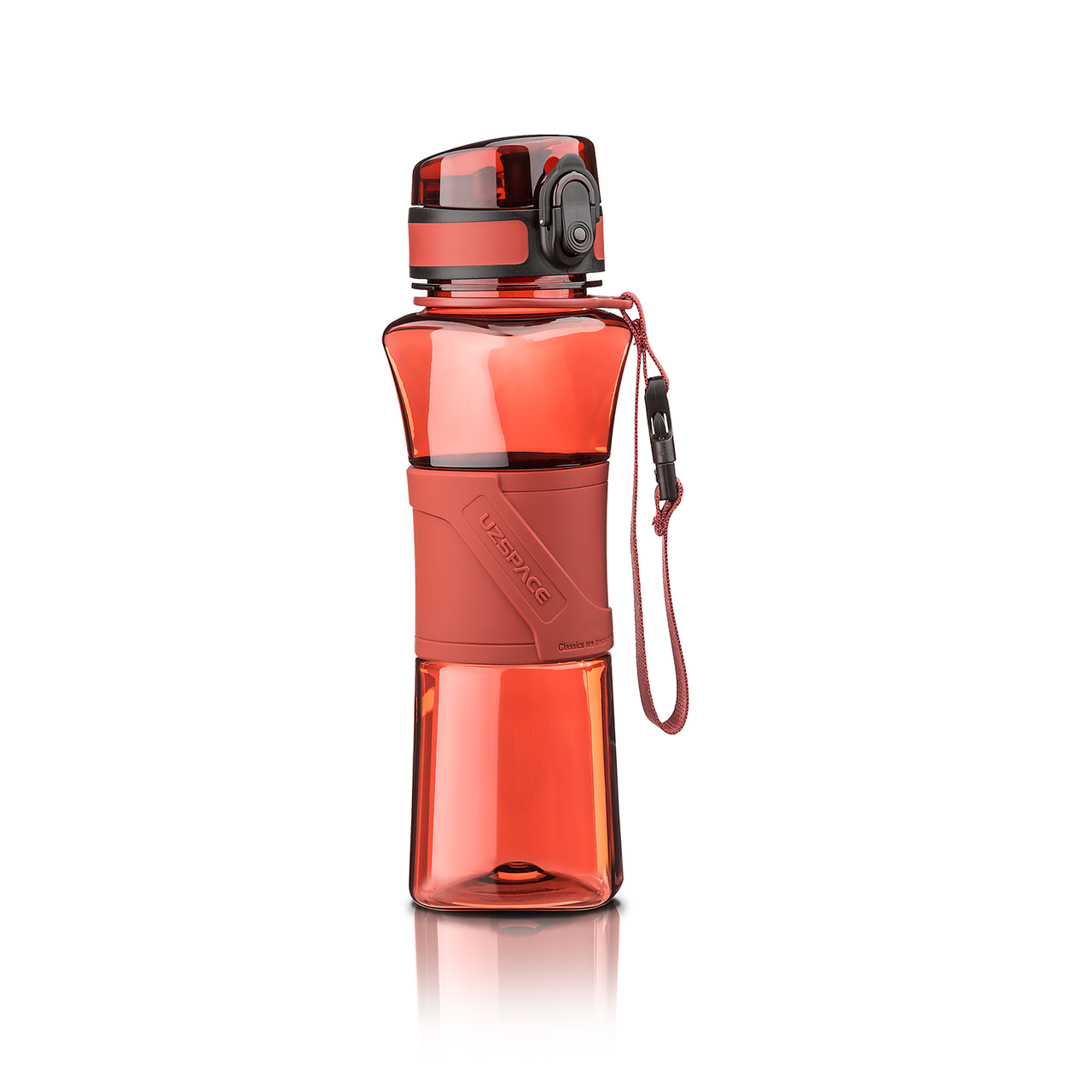 

Бутылка для воды Uzspace Twisted Glance-Tritan 500мл 6010 Red