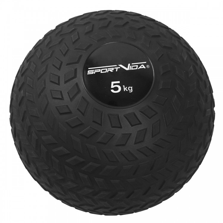 

Слембол (медичний м'яч) для кросфіту SportVida Slam Ball 5 кг Black (SV-HK0347)