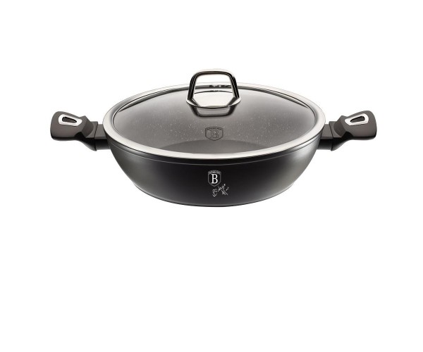 

Сотейник Berlinger Haus Black Silver 28см с крышкой (BH-1850)
