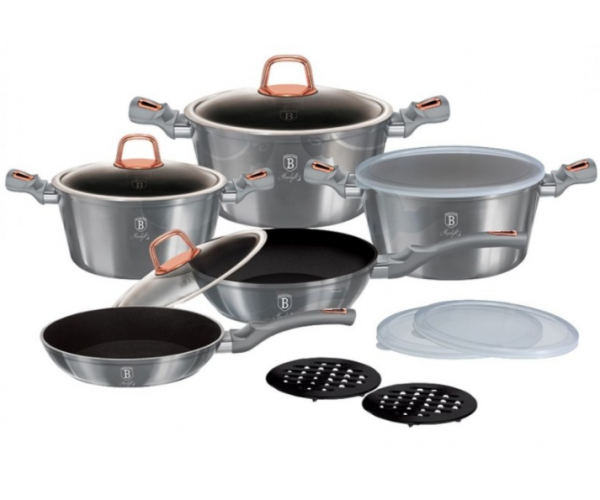 

Набор посуды из 13 пр.Berlinger Haus Moonlight Collection (BH-7033)