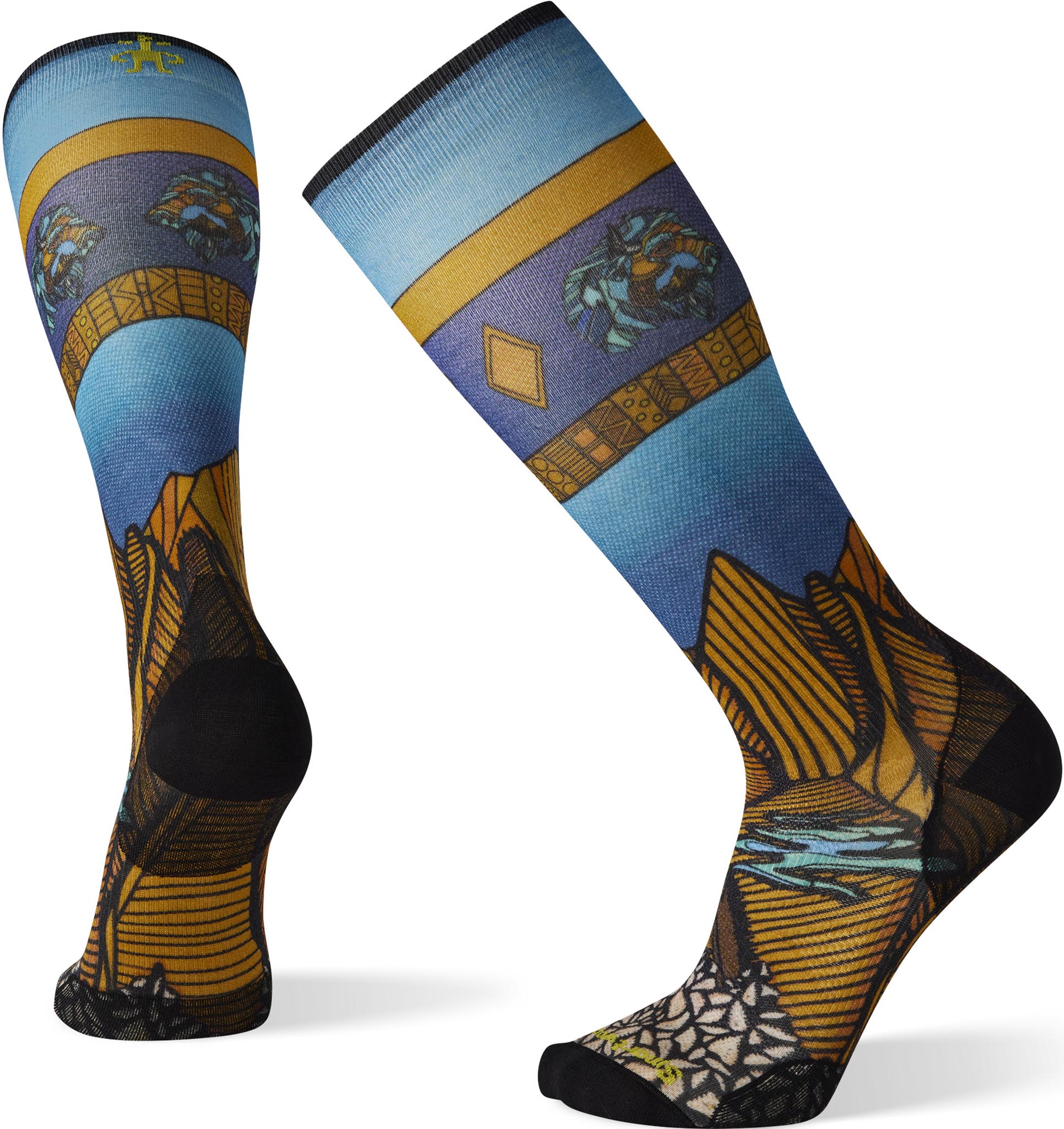 

Носки мужские Smartwool Performance Ski Zero Cushion Mountain Escape Print OTC, Desert Sand, L (SW SW001595.A37-L)